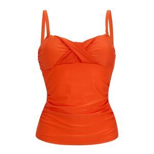 Regatta Womens/Ladies Aceana III Plain Tankini Top / Tangerine Tango